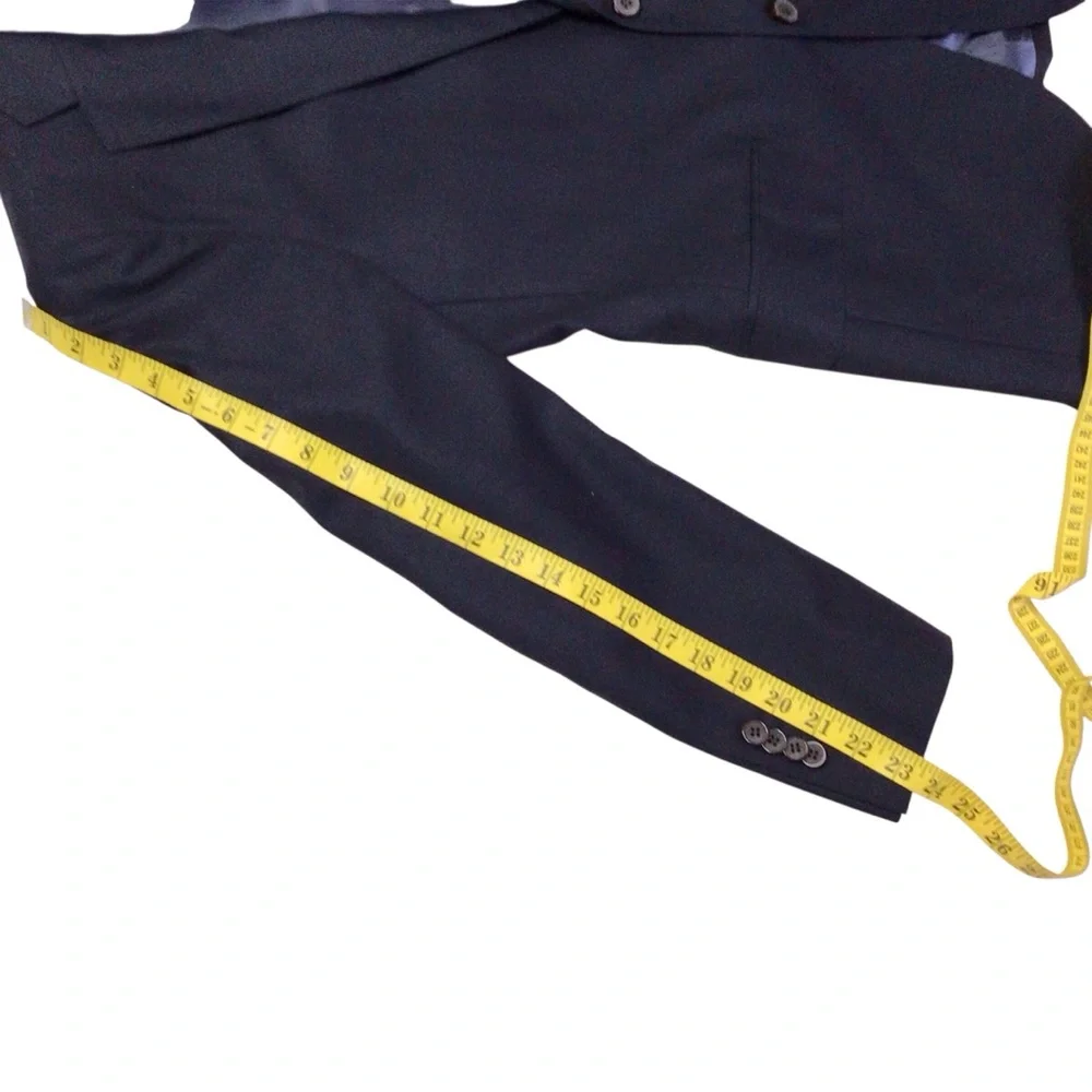 Suitsupply x Vitale Barberis Canonico Navy Wool Super 110's Blazer 38S